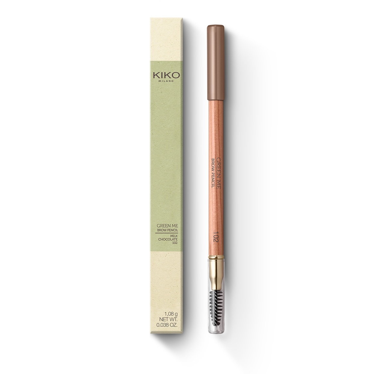  Kaş Ürünleri - New Green Me Brow Pencil - Edition 2021 - 102 Milk Chocolate
