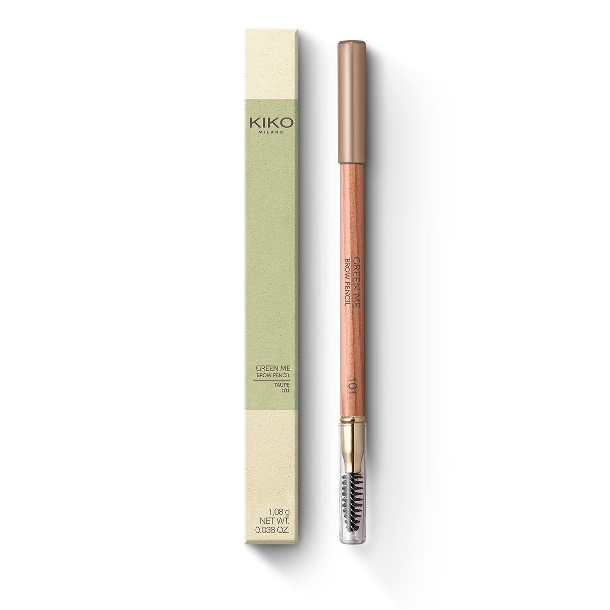  Kaş Ürünleri - New Green Me Brow Pencil - Edition 2021 - 101 Taupe